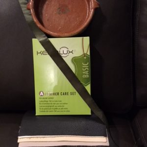 Keralux leather care set